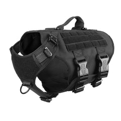 ICEFANG harnais face avant montrant coupe et boucles, maintien sécurisé