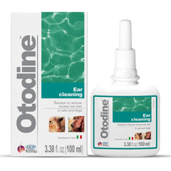 ICF Otodine flacon recto 100ml montrant bouteille et étiquette professionnelle