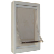 Ideal Pet Products chatière vue de face sur porte offrant accès sécurisé