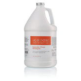 iGroom gallon Squeaky Clean montrant emballage professionnel et économies