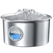IHOUONE fontaine inox vue avant montrant robustesse et capacité