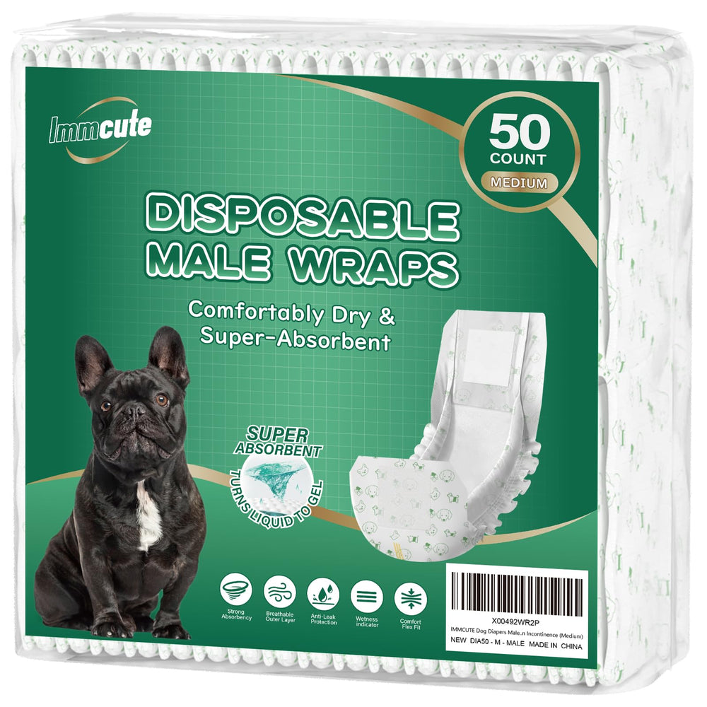 IMMCUTE emballage avant montrant 50 unités et informations claires