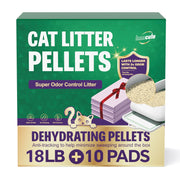 IMMCUTE sac 18 lb de granulés zéolite pour longue durée et économie