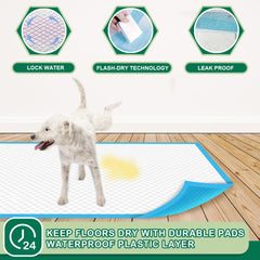 IMMCUTE tapis en usage avec chiot pour entraînement propre