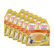 INABA Churu Entrée Bisque poulet sachet face, packaging pratique pour portion unique