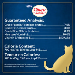 INABA chat savourant bisque, augmentant hydratation et plaisir