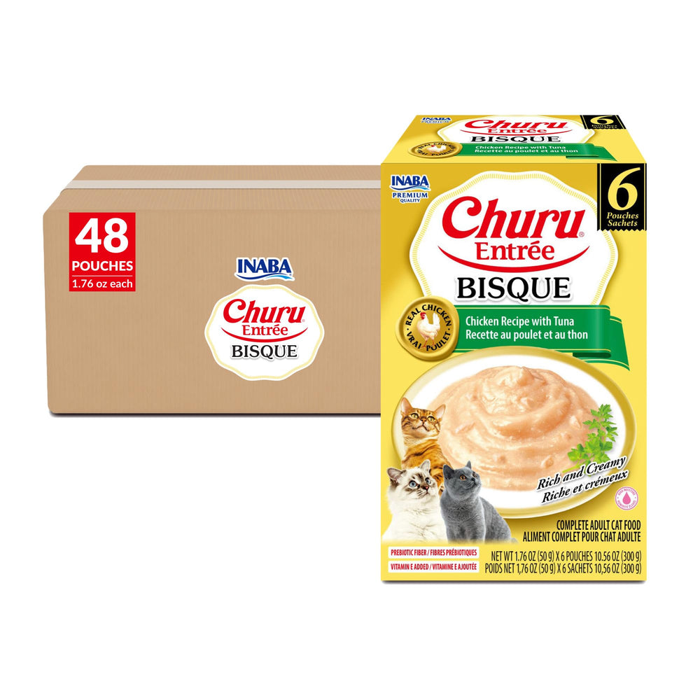 INABA emballage avant montrant 48 sachets, facilite stockage
