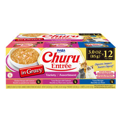 INABA boîte Churu Entrée vue avant, portion facile et appétissante
