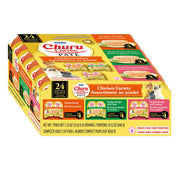 INABA emballage Churu Entrée pâté poulet visible, présentation claire et pratique
