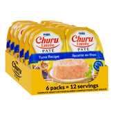 INABA face du pack Churu Pâté Thon montrant le conditionnement pratique