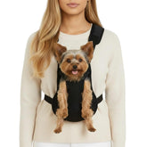 Inspack porte‑chien avant packaging montrant confort et compacité