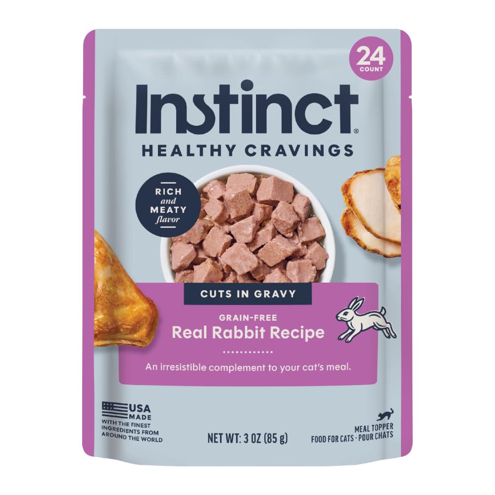 Instinct sachet avant montrant packaging et bénéfice apport protéique