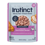 Instinct sachet avant montrant packaging et bénéfice apport protéique