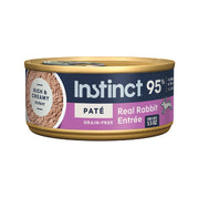 Instinct boîte avant montrant l'étiquette claire et bénéfice nutritionnel