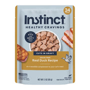 Instinct emballage avant des pochettes canard montrant praticité et qualité