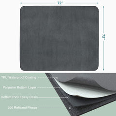 INVENHO gros plan texture surface douce pour confort et absorption