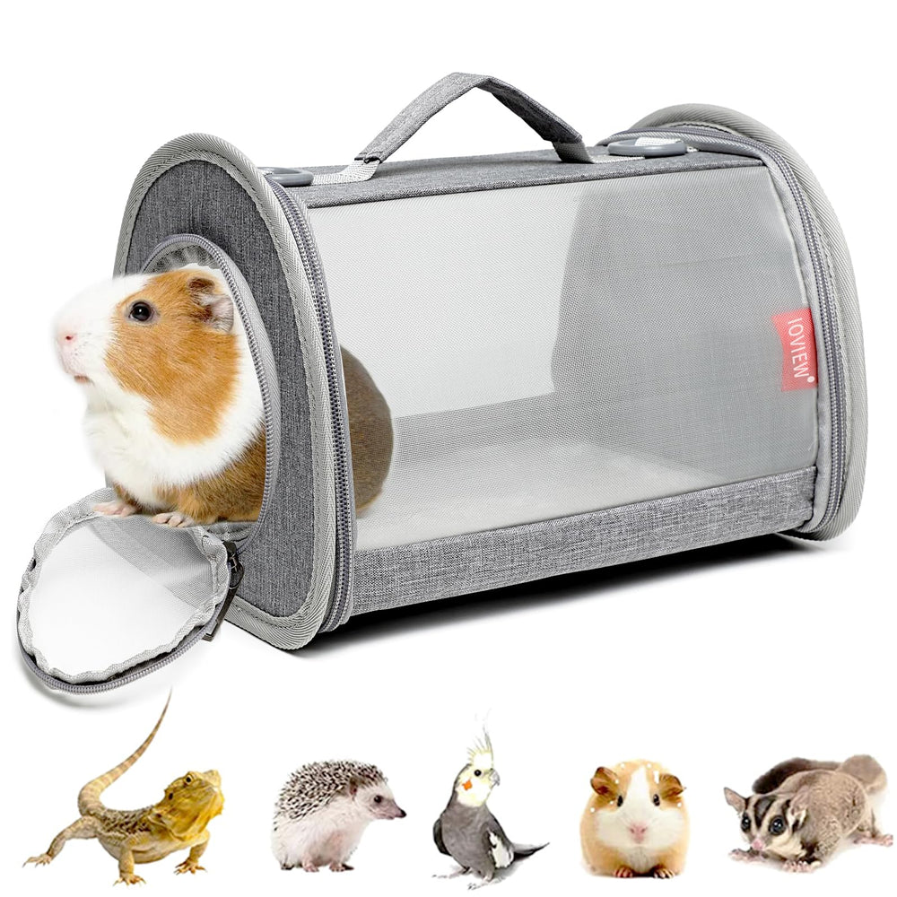 ioview sac face avant gris montrant ventilation et visibilité pour confort