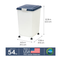 IRIS USA détail des loquets snap-lock pour fermeture sécurisée