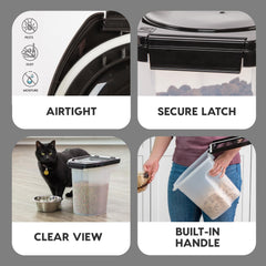 IRIS USA ouverture large facilitant le remplissage et le service