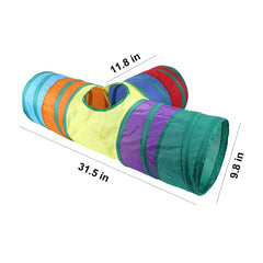 ISMARTEN tunnel arc‑en‑ciel pliable visible et attractif