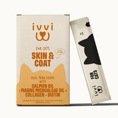 ivvi emballage avant montrant sachets et bénéfice peau plus brillante