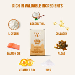 ivvi sachet ouvert gros plan montrant contenu appétent et facile à donner