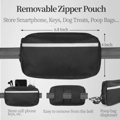 iYoShop pochette zippée gros plan, accède smartphone et friandises facilement