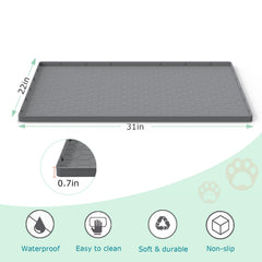 Jacooxi tapis en usage avec chat réduit dispersion et garde propre