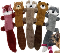 Jalousie ensemble de cinq jouets sans rembourrage pour jeu durable