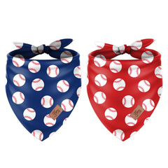 JarThenaAMCS bandana devant montrant motif baseball et style vibrant