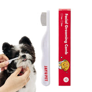 JAYU PET emballage du peigne facial montrant l'outil pratique