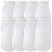 Jecery poche-filtre avant packaging montrant lot de 8 et usage pratique