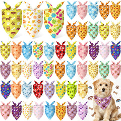 Jeere lot 100 bandanas ensemble coloré pratique pour événements