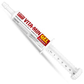 Jeffers Vita-Min Gel face du tube montrant packaging pratique