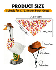 JellyPanda bandana feuilles d'érable gros plan, motif chaleureux visible