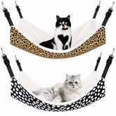 Jetec hamac face avant emballage montrant motifs léopard et pois, design attractif