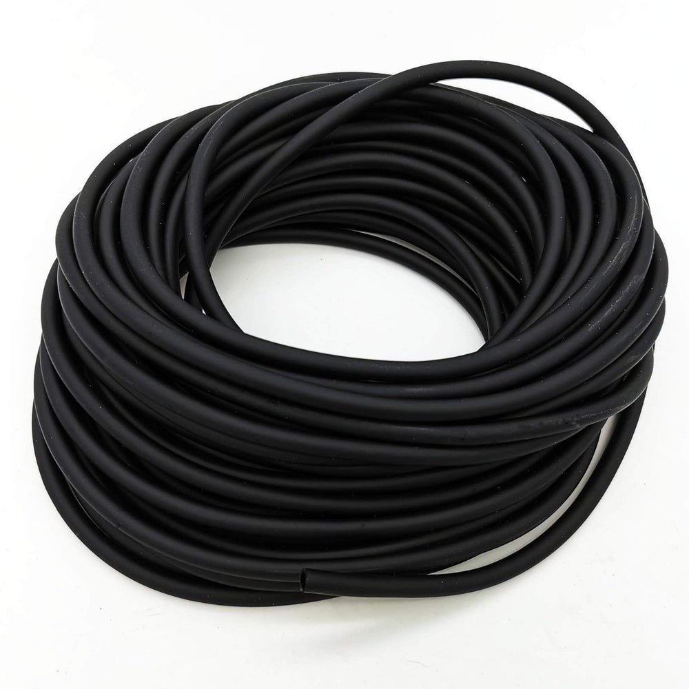 JIH tuyau air noir vue avant longueur 50ft discret et durable