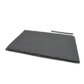 JIHAQUA ardoise face plate montrant surface stable utile pour bols