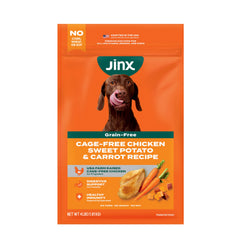 Jinx emballage avant 4 lb montrant composition claire et bénéfice nutritionnel