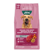 Jinx sac 30 lb face avant montrant l’étiquette et l’avantage nutritionnel
