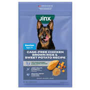 Jinx emballage face 4lb montrant information produit et bénéfices