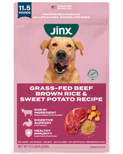 Jinx emballage face montrant format 11,5 lb et qualité