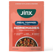 Jinx sachet avant plan montrant l'emballage pratique et appétissant