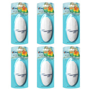 Jmxu's emballage avant montrant lot de 6 et fixation, pratique pour stockage