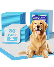 Jolly Care emballage avant montrant 30 tapis pour rangement pratique