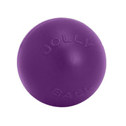 Jolly Pets balle violette face avant montrant taille et durabilité
