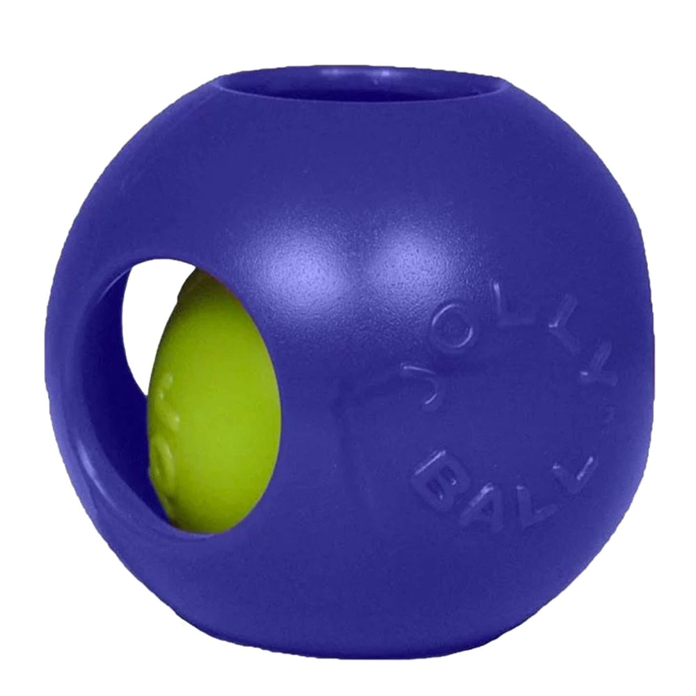 Jolly Pets vue avant du Teaser Ball montrant la forme et facilité de préhension