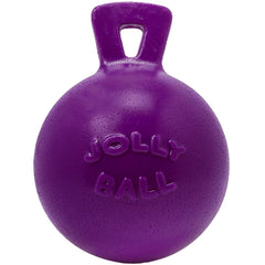 Jolly Pets balle devant emballage montrant solidité et usage