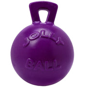 Jolly Pets balle 8" face avant montrant poignée et forme résistante