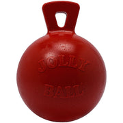 Jolly Pets jouet face avant montrant forme et couleur rouge, durable pour lancer